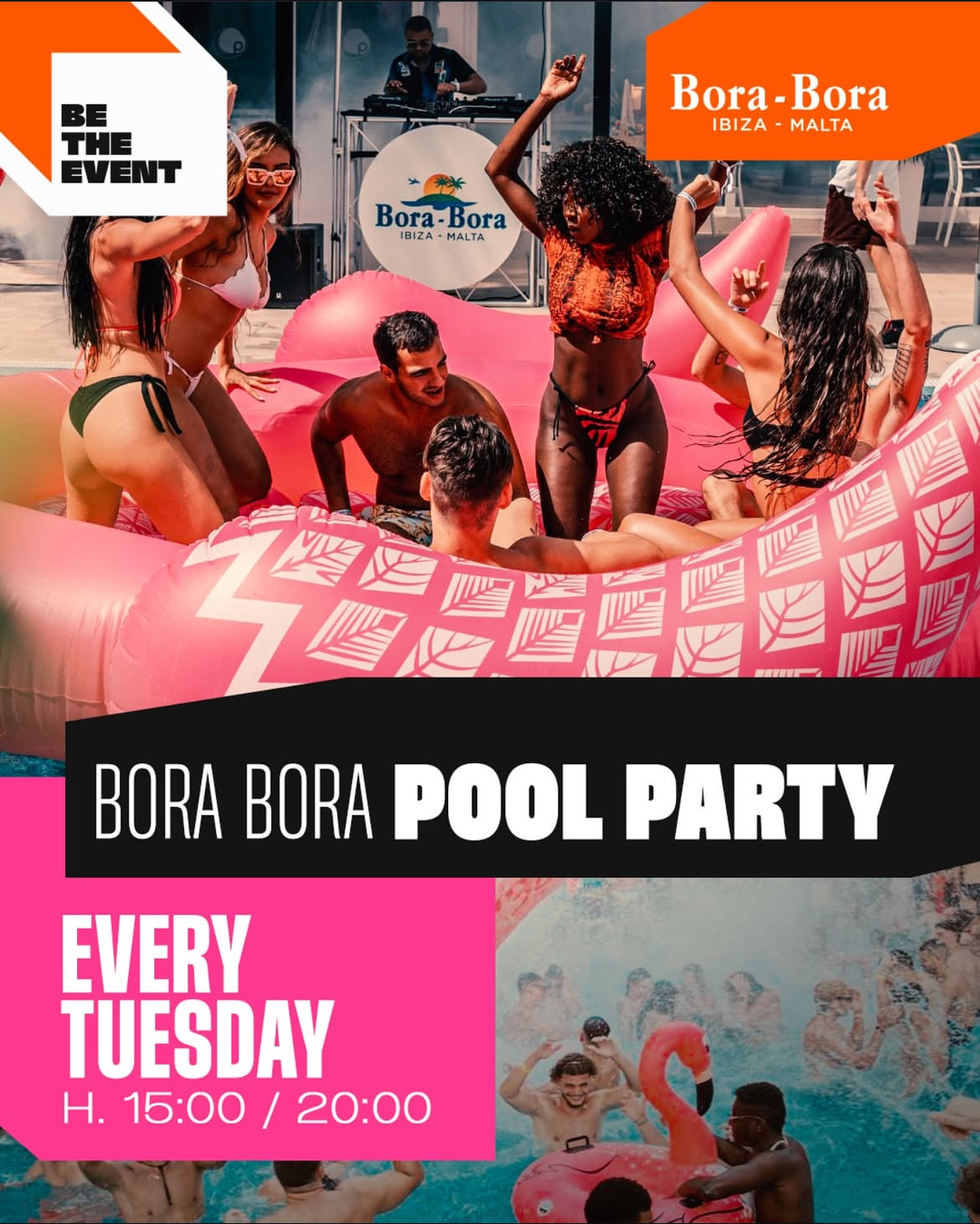 BORA BORA POOL PARTY 🍹