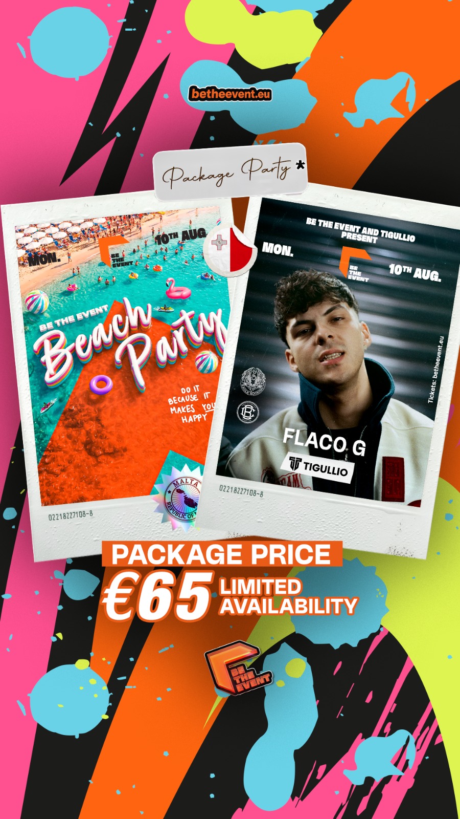 PACK BEACH + ARTISTA